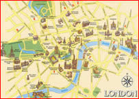Mappa Londra