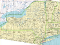 Mappa New York