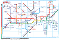 Mappa metro Londra