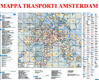 Mappa trasporti Amsterdam
